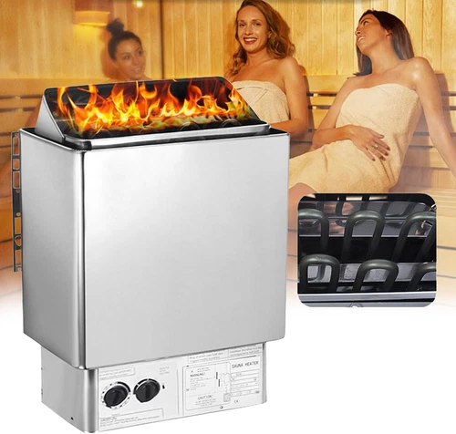 3kW/6kW/9kW Saunaofen Elektrisch Saunaheizgerät Sauna Ofen Saunaheizung 220V