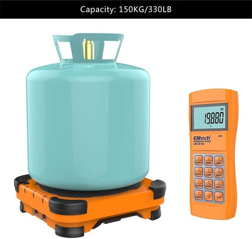 Elitech Refrigerant Charging Scale LMC-310 HVAC Electronic Wireless 220lb 100KG - Picture 3 of 10