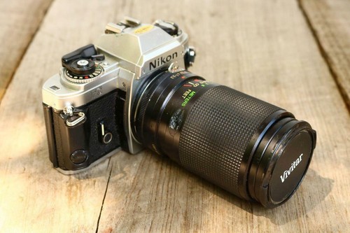 Nikon FG Kamera Vintage Nachlass Fund 35-105 mm Zoomobjektiv NR - Bild 6 von 12
