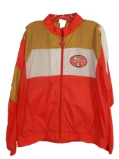 Vintage Size Large San Francisco 49ers Apex One Jacket Windbreaker