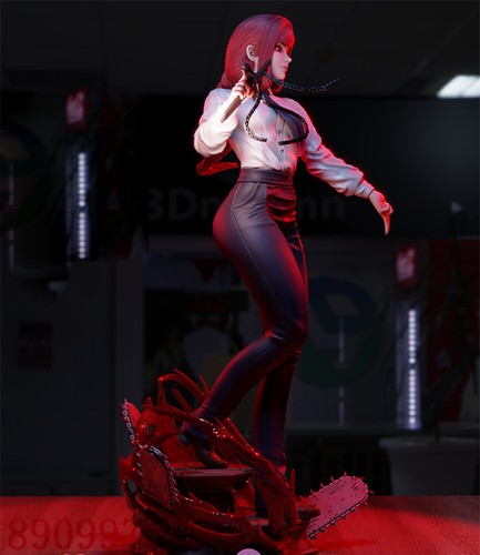 Chainsaw Man Makima 3D Printing Figure Unpainted Model Sculpture GK Blank Kit - Picture 5 of 18