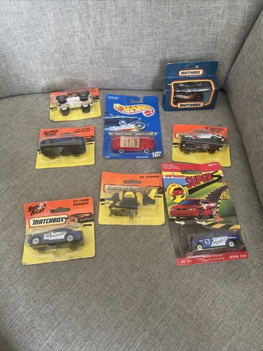 Job Lot Mainly Vintage Matchbox Hotwheels And Majorette Vehicles All Sealed
