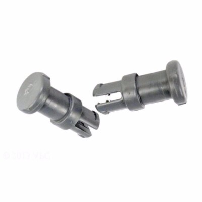 LLU147G Gray Legend/Platinum Snap Fit Vac Tube Post Letro Pool Cleaner Pack of 2