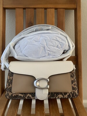 Tabby Shoulder Bag 26 With Colorblock Snakeskin NWT