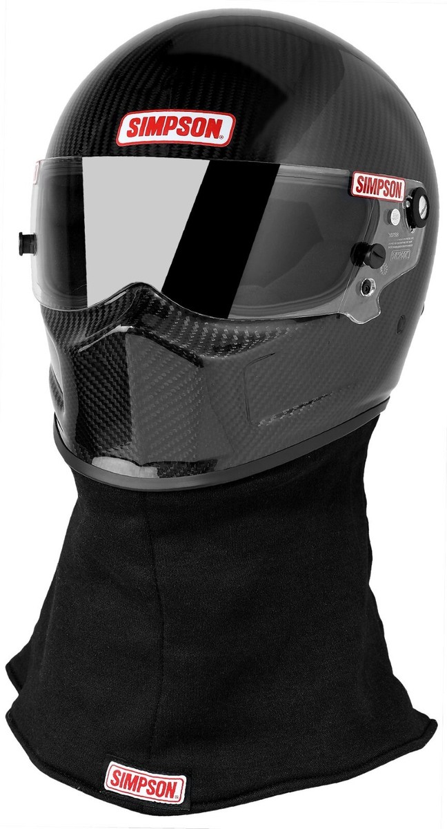 Simpson Racing Drag Bandit Racing Helmet Carbon Fiber - XL