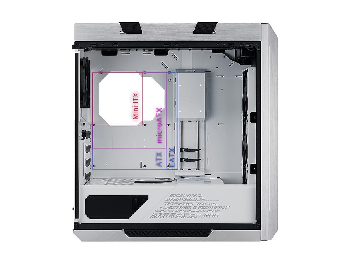 PCケース(自作PC用) ASUS ROG Strix Helios GX601 White ROG Strix Helios White Edition | Cases | ROG Global