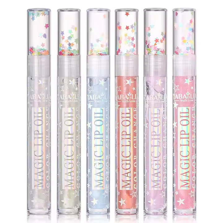 Lip Oil Magic Glow Hydrating Lip Care Gloss Waterproof Long Lasting Nourishing - Image 2 of 4