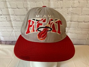 miami heat adjustable hat