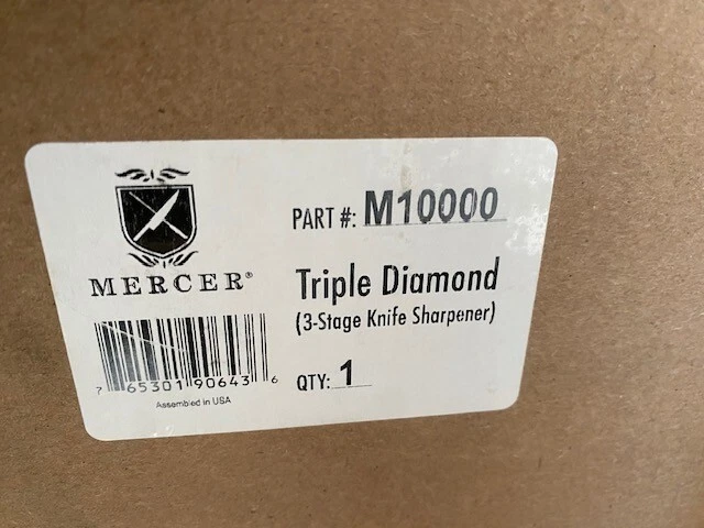 Mercer Cutlery Triple Diamond Electric Knife Sharpener (NEW)