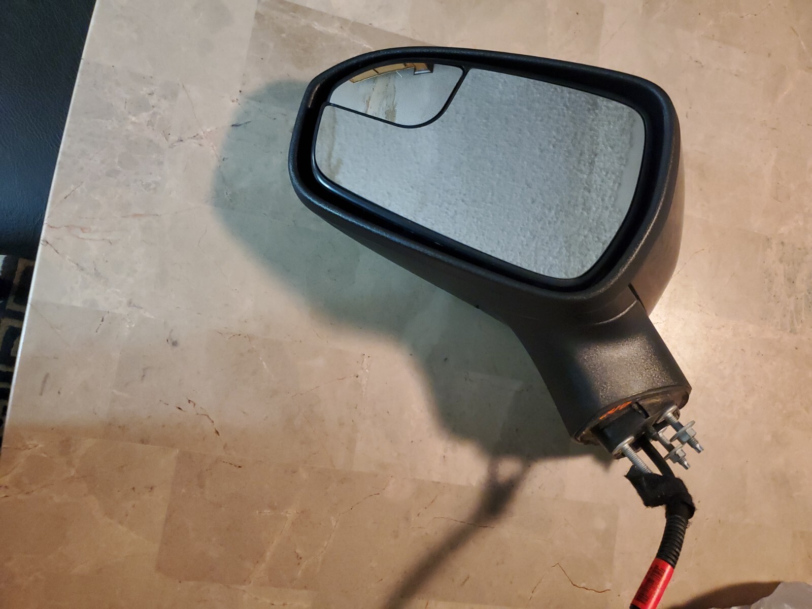 17 Ford Fusion Front Left Driver Side View Door Mirror OEM Gray  