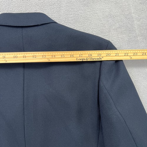 Vtg. Levi's Action Suit STA-PREST Mens 42L Blue Gray Button Sport Coat Jacket - Picture 11 of 11