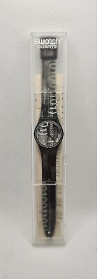 Swatch Binary Code Limited Edition Watch Digital Art Design