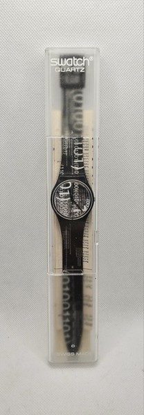 Swatch Binary Code Limited Edition Uhr Digital Art Design Gk140
