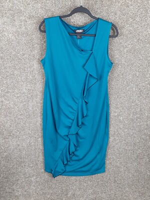 duke blue dress Harlow Linen Midi Dress main image 1