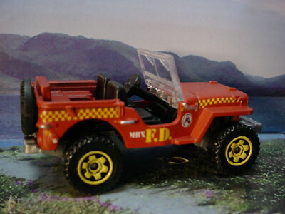 2013/2015 Outdoor Multi Exclusive JEEP WILLYS  Red oxide;MBX F.D. loose Matchbox