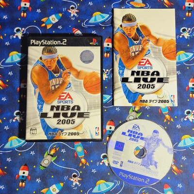 NBA Live 2005 (Japanese NTSC-J) Playstation 2 PS2 Japan import US