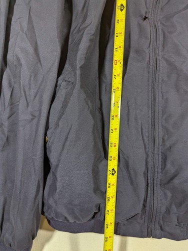 Footjoy Jacket Men's XXL Full Zip Reversible Softshell Fleece Outdoor Golf Blue - Picture 11 of 11