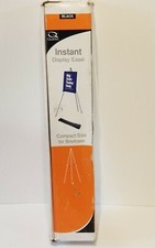 63" Steel Easy Folding Steel Display Easel, Adjustable Holders, Portable Signs