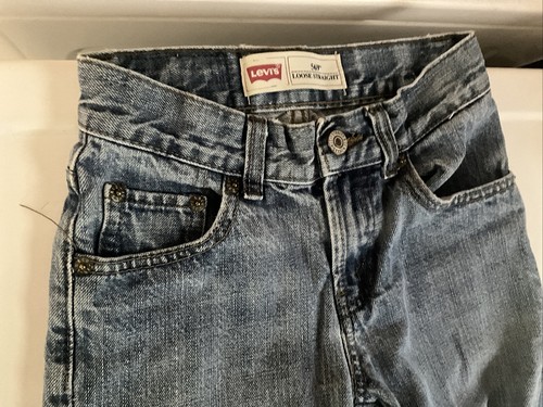 (2) Levi’s 569 Children Jeans. 8 Slim Waist 22 Length 22 - Picture 8 of 24