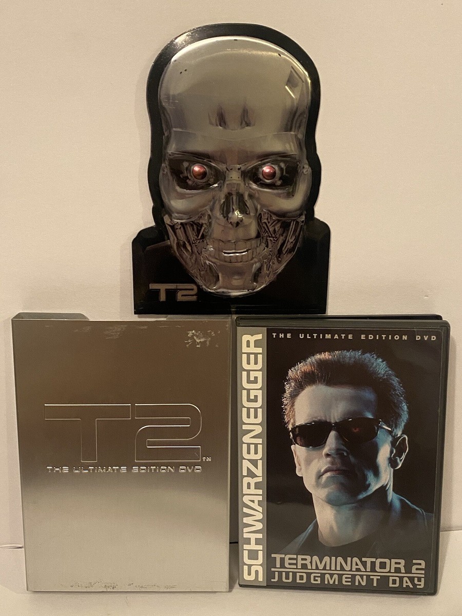 TERMINATOR 2-Ultimate T2 Edition-Metal Slipcover/2DVDs/T-800