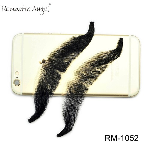 100% Human Hair Handmade Fake Mustache Beard for Entertainment/Drama/Life - Picture 7 of 11