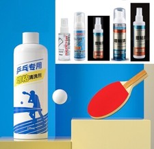 Table Tennis Bat Rubber Spray Foam Clean Agent Increasing Stickiness Friction