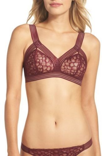 Calvin Klein Bra Vixen Striped-Strap Lace Bra QF3985 XS, S, M, L, XL - Picture 7 of 13