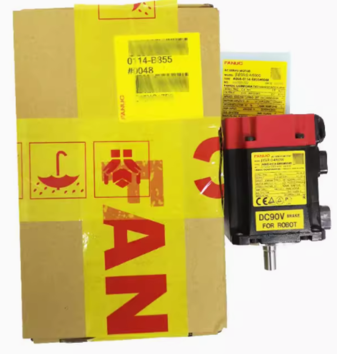 Fanuc A06B-0114-B855#0048中古サーボモーター 保証付き NEW FANUC Servo Motor A06B-0114-B855#0048 | eBay
