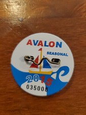 2015 Seasonal Beach Tag Avalon New Jersey Shore 