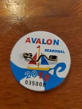2015 Seasonal Beach Tag Avalon New Jersey Shore 