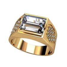 5 pcs Men's Wax patterns for lost wax casting jewelry / injection wax_30088