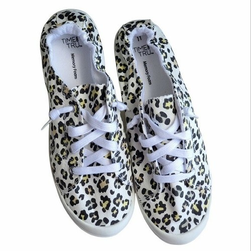leopard sneakers size 11