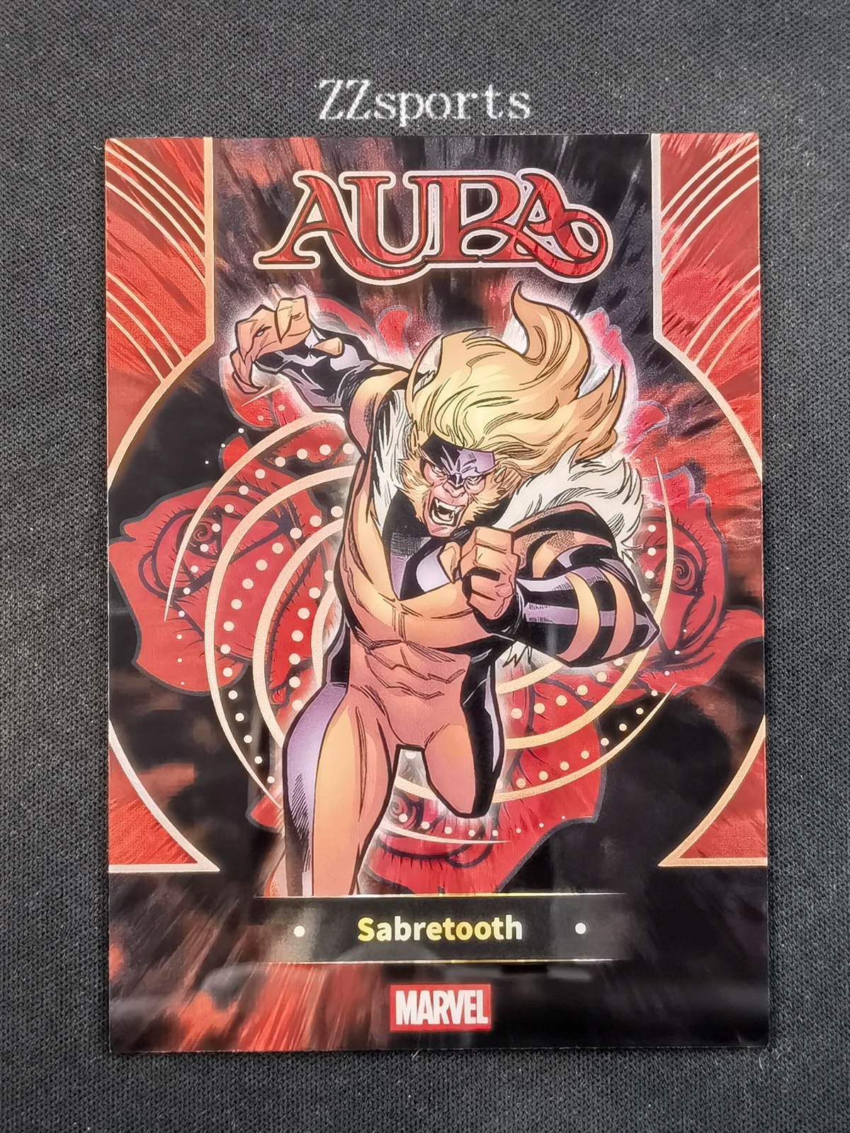 2025 Kakawow Aura Marvel Rose 9/15 Sabretooth #AM-IRO-05 SP