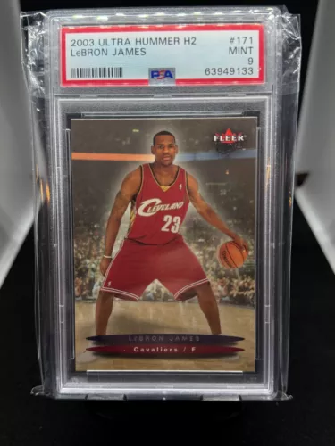 2003 Fleer Ultra Hummer H2 Lebron James Rookie (RC) #171