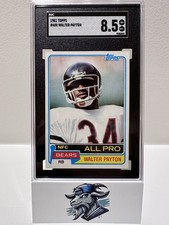 1981 Topps Walter Payton #400 SGC 8.5 NM-MT Chicago Bears