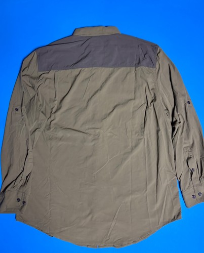 Filson Sportsman's Men's Olive Drab Root Lightweight Nylon Hunting Shirt in XL - Picture 4 of 4