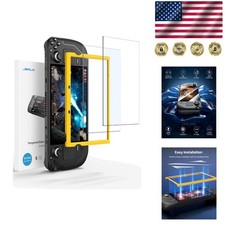 9H Hardness Tempered Glass Screen Protectors for Steam Deck  Easy Install Kit