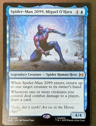 Spider-Man 2099, Miguel O'Hara #8 Mythic Rare - Marvel's Spider-Man