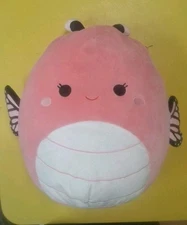 Squishmallows Original 14-Inch Andreina Pink Monarch Butterfly 