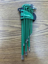 Jobsmart 9 pc Performance Tool Long Arm Star Key Set