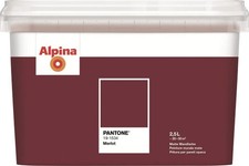 Alpina Wandfarbe Pantone matt merlot 2,5 L  Wandfarbe