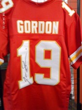 Josh Gordon Signed Chiefs Custom Jersey JSA COA