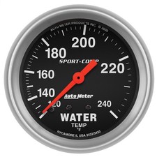 Auto Meter 3432 Sport-comp Mechanical Water Temperature Gauge Auto Meter 3432 Sport-comp Mechanical Water Temperature Gauge