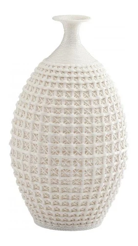 Matte White 14in. Large Diana Vase - Picture 1 of 1
