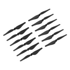 RC Propellers Blade Prop 2 Vane 7.6cm Dia Plastic Black Low-Noise, 3 Set