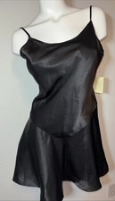 Vintage Victoria  s Secret Collection Black Babydoll Chemise Nightgown NWT Y2K