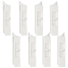8 Pcs Window Tilt Latch Spring Loaded Sliding Window Latch Lock for Home Window