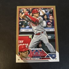 2023 Topps Series 2 - Dalton Guthrie #398 Gold /2023 (RC)