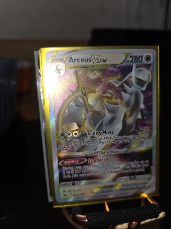 Arceus VSTAR SWSH307 SWSH: Sword & Shield Promo Cards Holo - Image 4 of 4