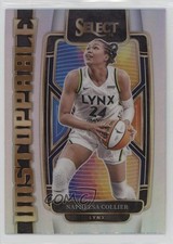2024 Panini Select WNBA Unstoppable Silver Prizm Napheesa Collier #20 0i7n